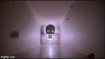 I AM COMING FOR YOU! | image tagged in gifs,movie,timebandits,supreme being,god,head | made w/ Imgflip video-to-gif maker