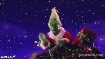 robotchickengrinch | image tagged in gifs,christmas,grinch,robotchicken,tv,funny | made w/ Imgflip video-to-gif maker