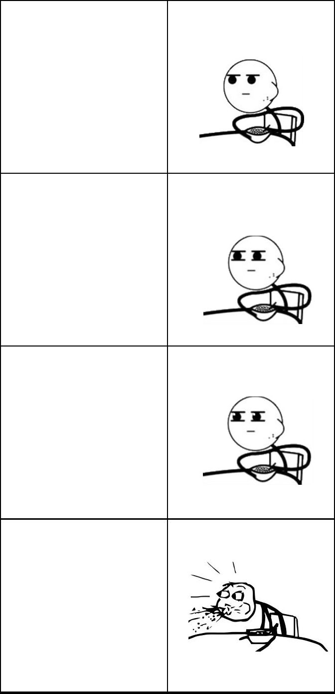Cereal Guy thinking and sees cancer Blank Meme Template