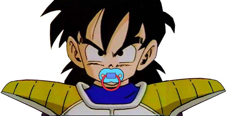 High Quality dbz in diapers Blank Meme Template
