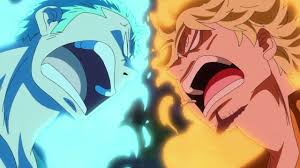 zoro and sanji hate eachother Blank Meme Template