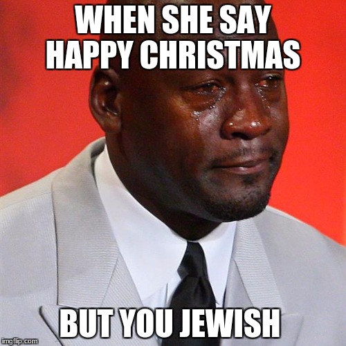 WOW | WHEN SHE SAY HAPPY CHRISTMAS; BUT YOU JEWISH | image tagged in wow | made w/ Imgflip meme maker