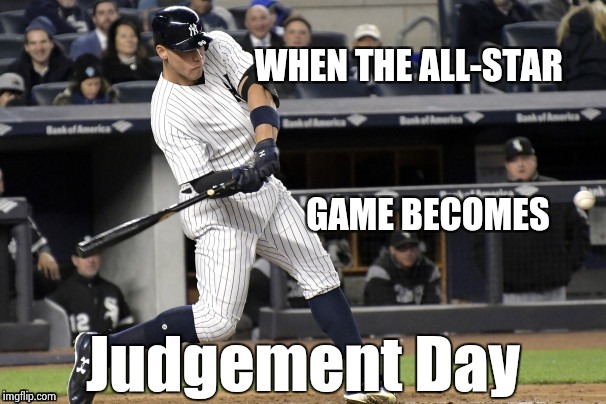 WHEN THE ALL-STAR GAME BECOMES | image tagged in home run derby | made w/ Imgflip meme maker