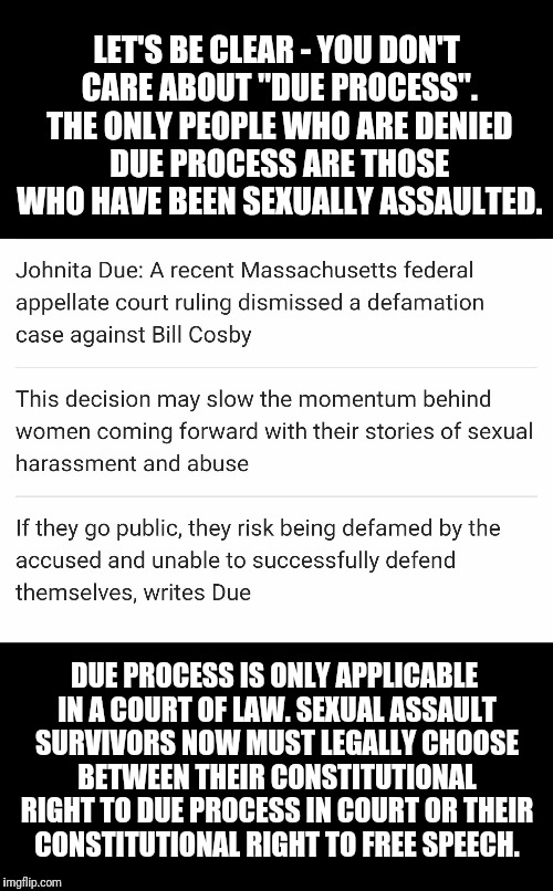 Due Process Imgflip