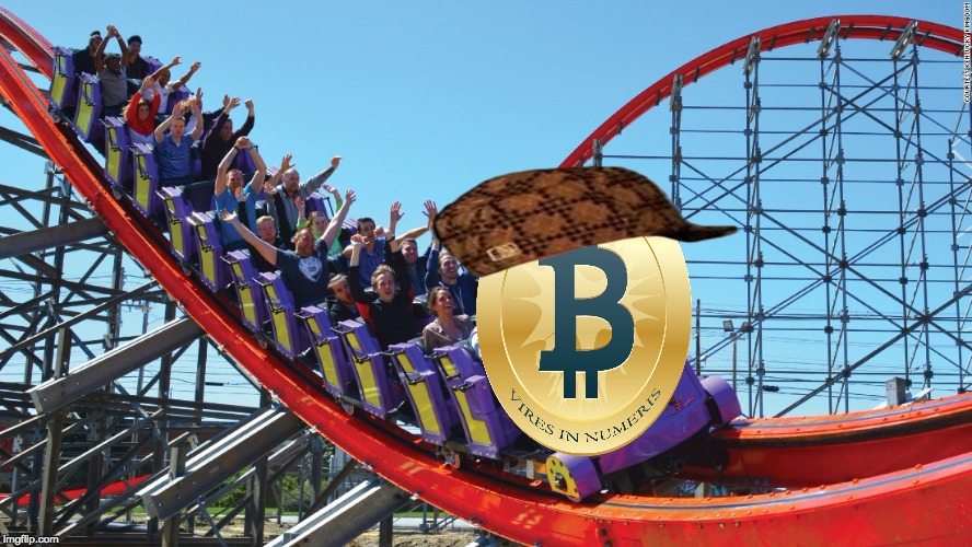crypto memes roller coaster