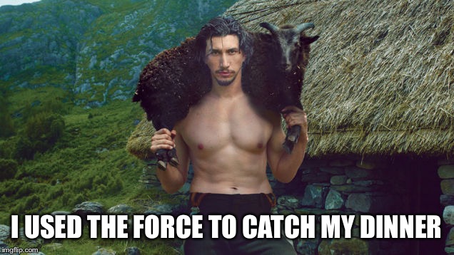 I USED THE FORCE TO CATCH MY DINNER | made w/ Imgflip meme maker