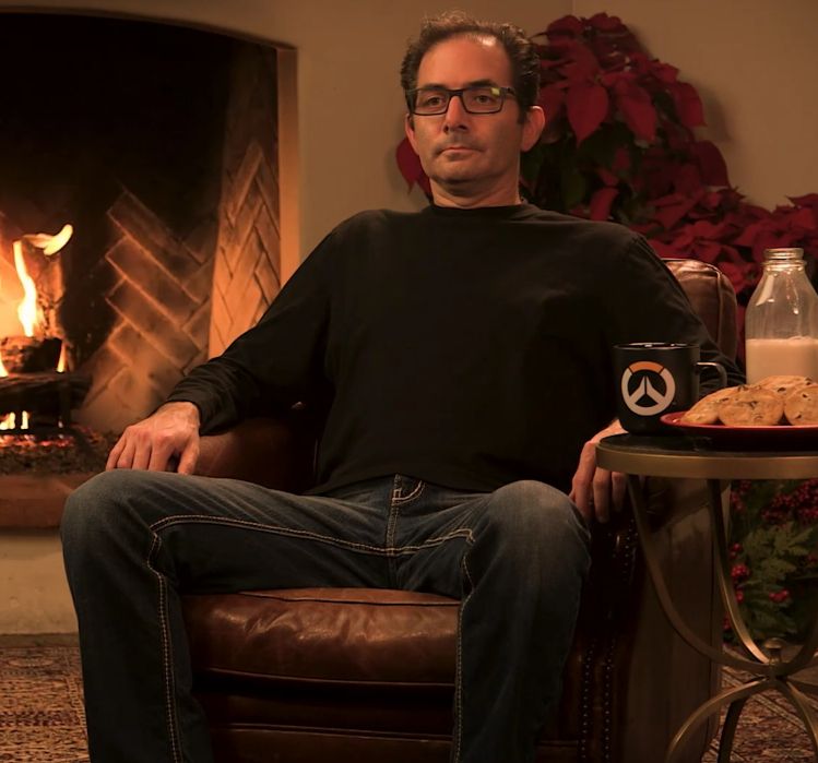 Jeff from the overwatch team Blank Meme Template