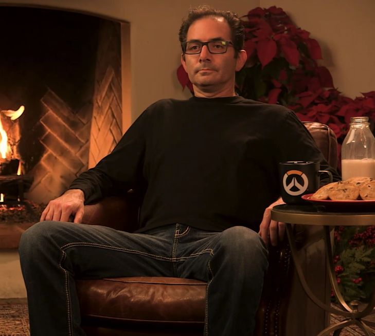 Jeff from the overwatch team Blank Meme Template