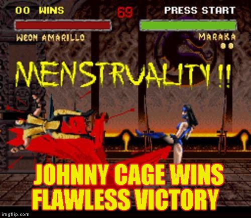 JOHNNY CAGE WINS FLAWLESS VICTORY | made w/ Imgflip meme maker