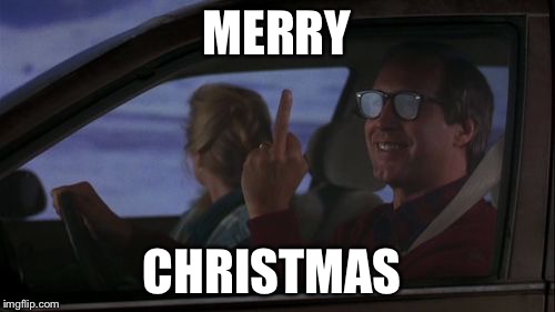 Chevy Chase's Day Off | MERRY; CHRISTMAS | image tagged in chevy chase's day off | made w/ Imgflip meme maker