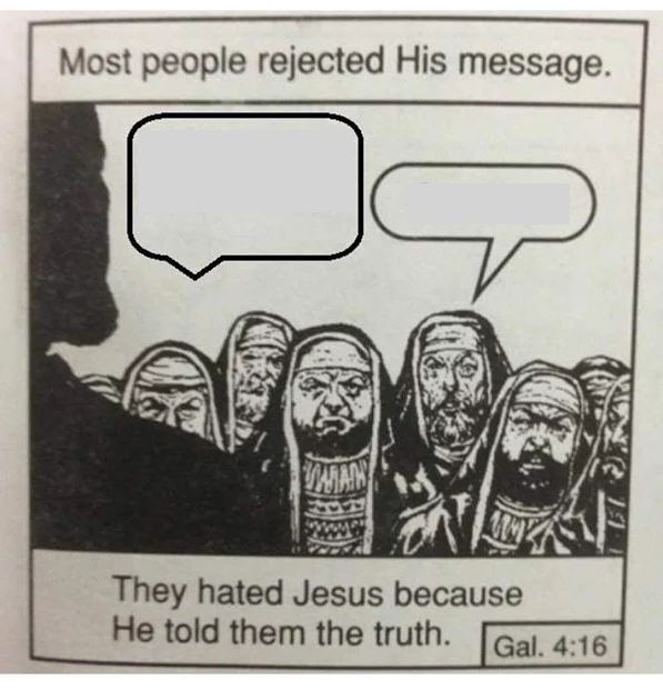 Jesus Truth Blank Meme Template