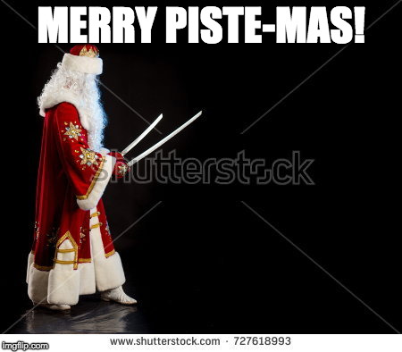MERRY PISTE-MAS! | made w/ Imgflip meme maker