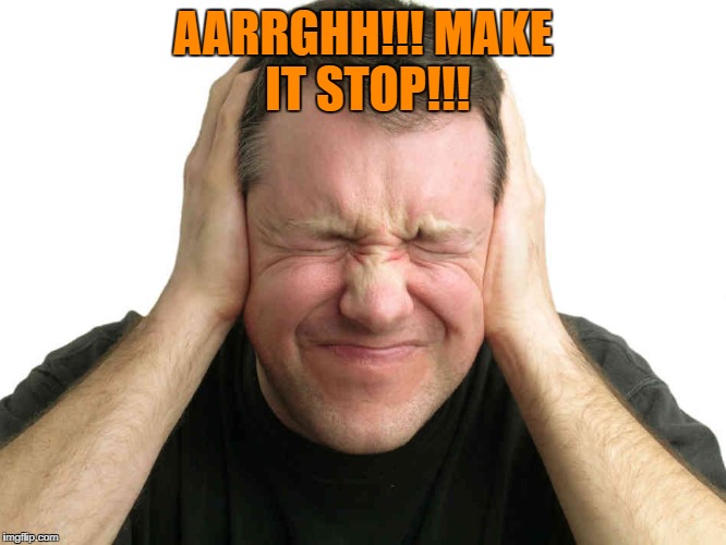 AARRGHH!!! MAKE IT STOP!!! | made w/ Imgflip meme maker