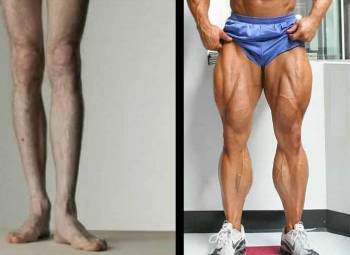 High Quality Before and after leg day Blank Meme Template