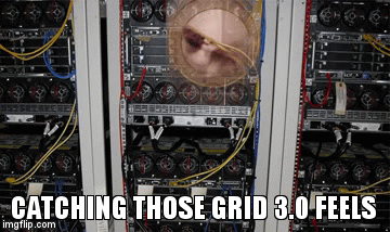 CATCHING THOSE GRID 3.0 FEELS | image tagged in gifs | made w/ Imgflip video-to-gif maker
