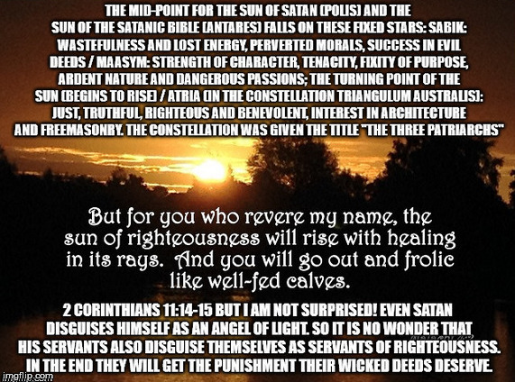 2 Corinthians 11:14-15 astrology | made w/ Imgflip meme maker