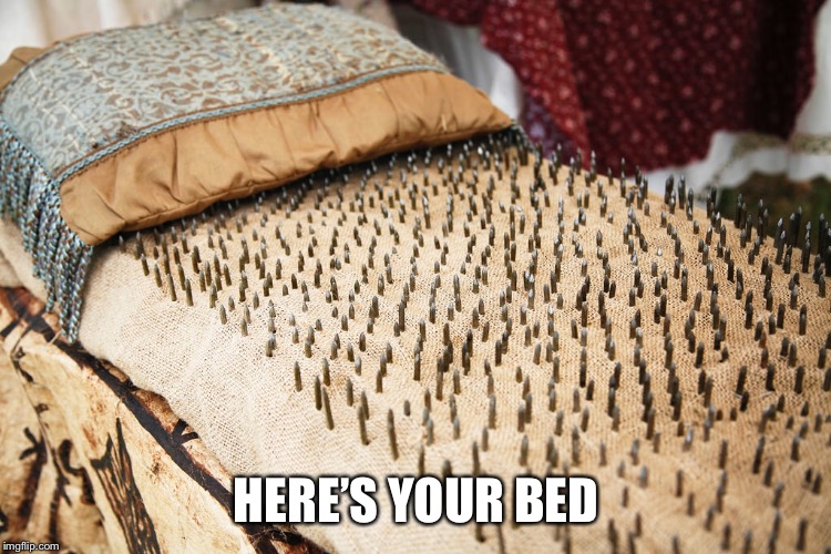 HERE’S YOUR BED | made w/ Imgflip meme maker