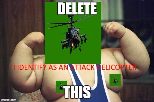 Does This Need To Exist? | DELETE; THIS | image tagged in fatass badass | made w/ Imgflip meme maker