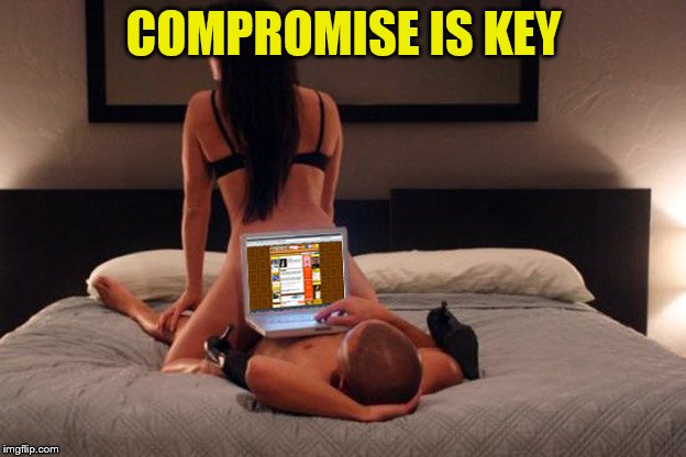COMPROMISE IS KEY | made w/ Imgflip meme maker