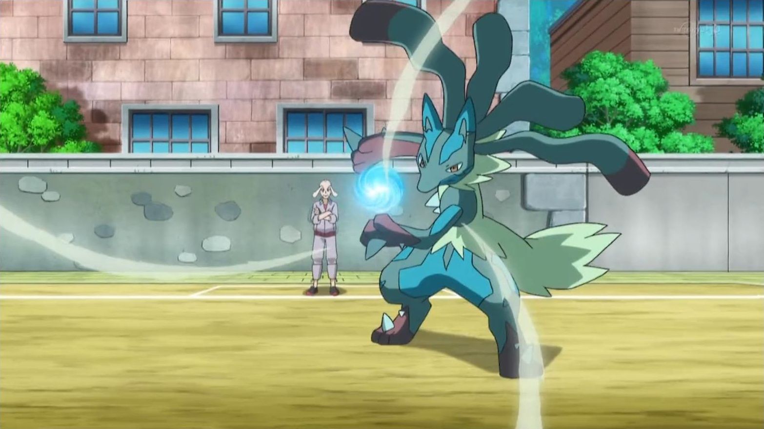 lucario kame hame ha Blank Meme Template