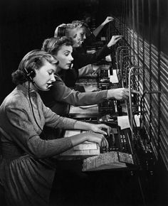 Switchboard operators Blank Meme Template