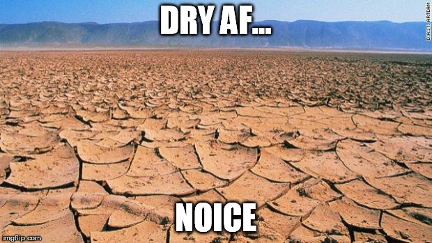 #desert | DRY AF... NOICE | image tagged in desert | made w/ Imgflip meme maker