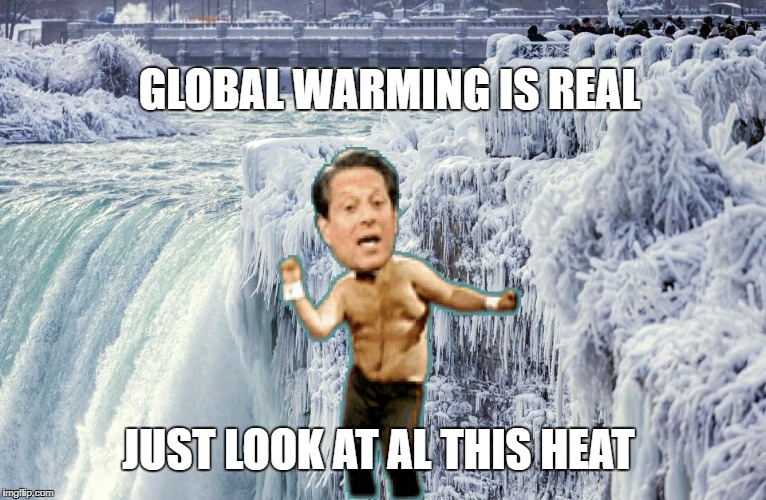 Global warming is real | GLOBAL WARMING IS REAL; JUST LOOK AT AL THIS HEAT | image tagged in al gore,cereal guy,global warming,funny memes | made w/ Imgflip meme maker