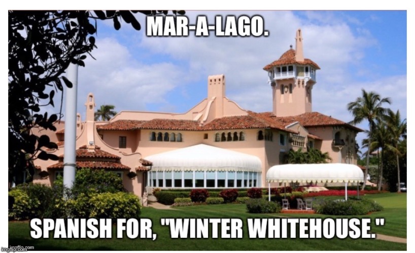image tagged in winter,white house | made w/ Imgflip meme maker