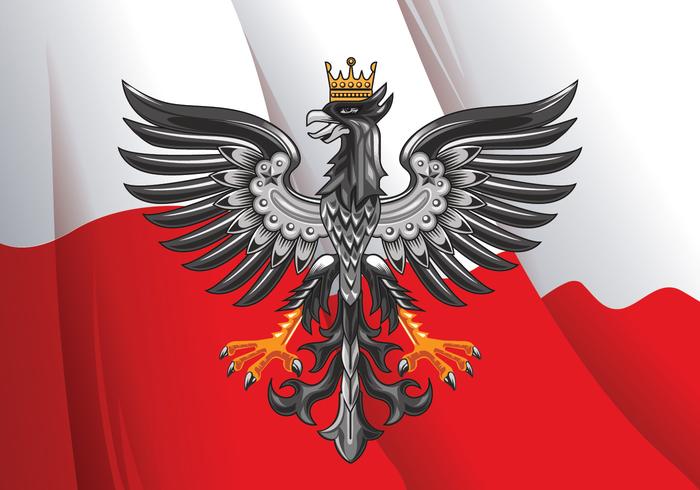 High Quality Polish Flag Blank Meme Template