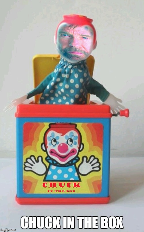 Chuck In The Box | CHUCK IN THE BOX | image tagged in chuck norris,jack in the box,memes | made w/ Imgflip meme maker