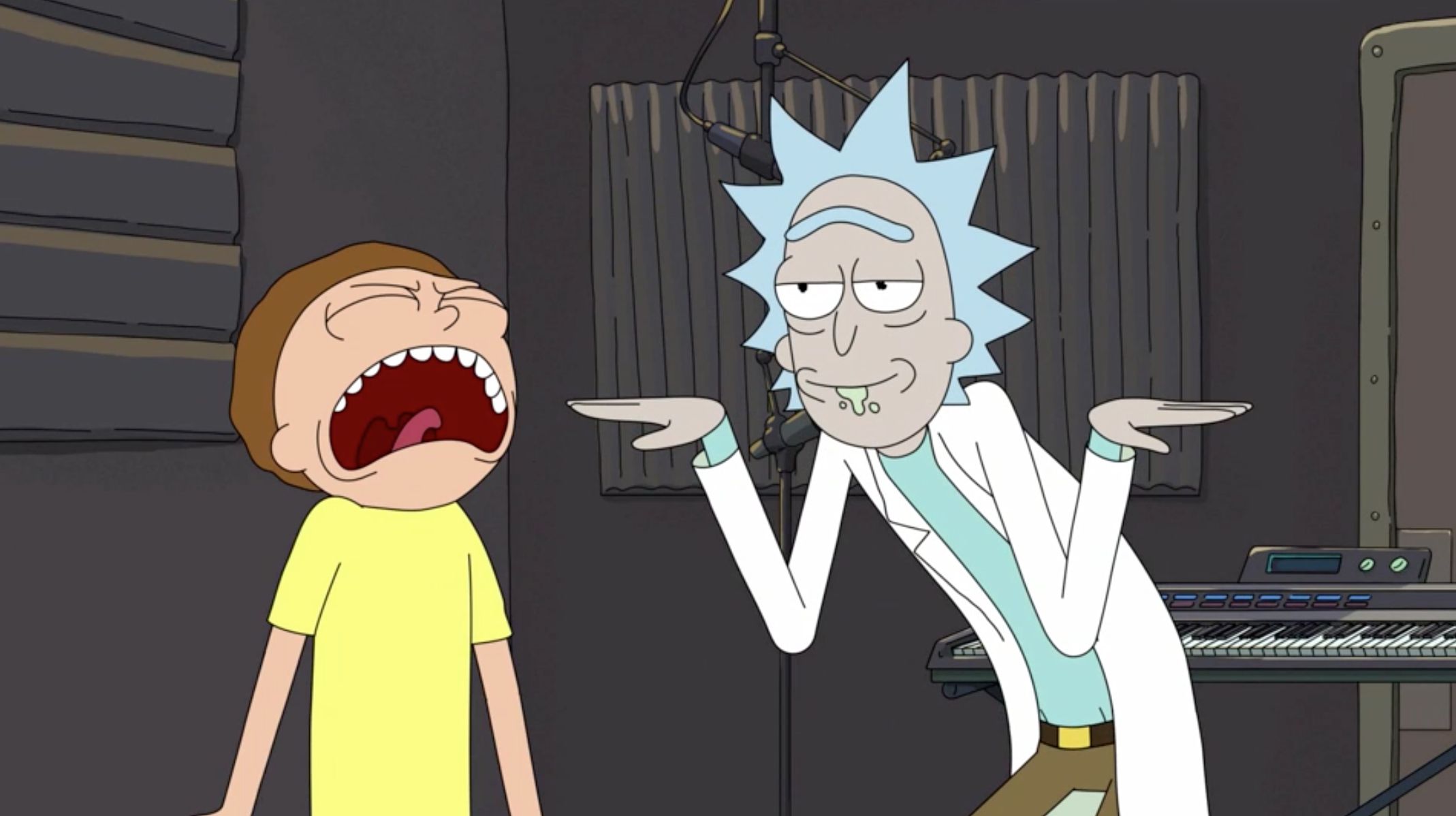 High Quality rick and morty  Blank Meme Template