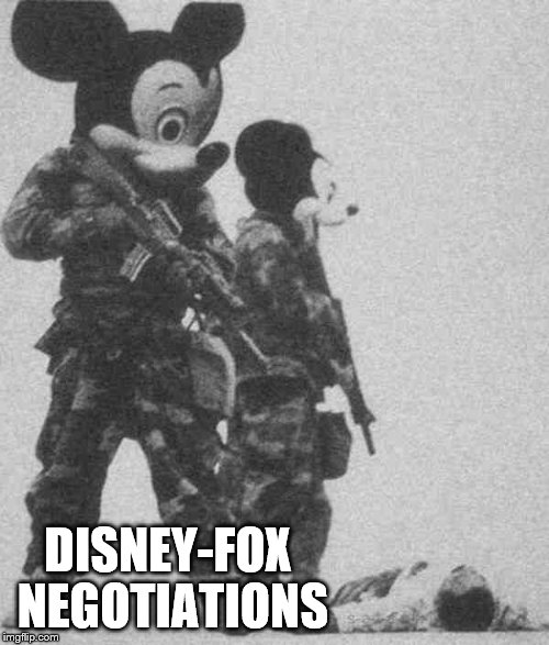 That's how they do it. | DISNEY-FOX NEGOTIATIONS | image tagged in disney,fox,negotiations | made w/ Imgflip meme maker