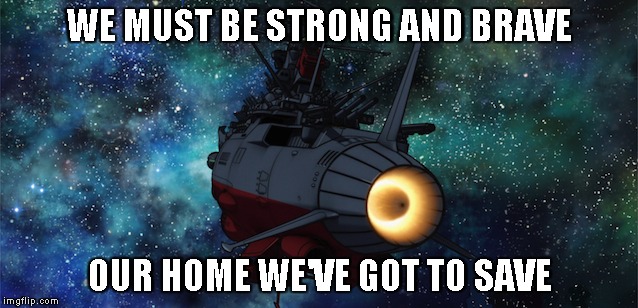 WE MUST BE STRONG AND BRAVE; OUR HOME WE'VE GOT TO SAVE | image tagged in future | made w/ Imgflip meme maker