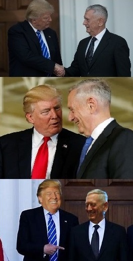 Trump Mattis Blank Meme Template