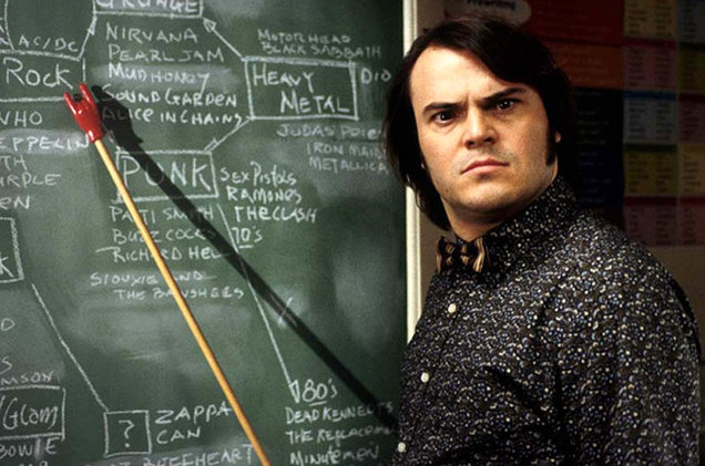 school of rock jack black meme