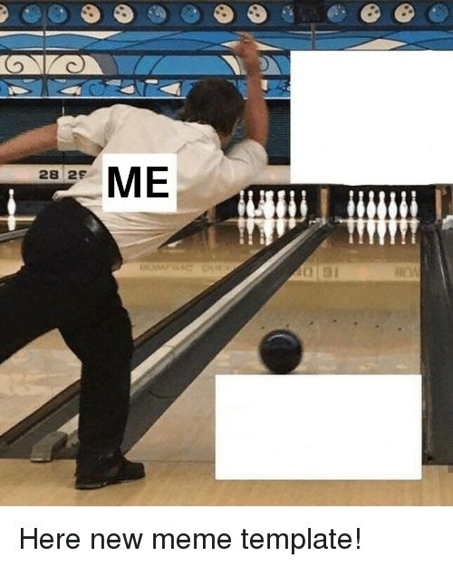 High Quality The bowler Blank Meme Template