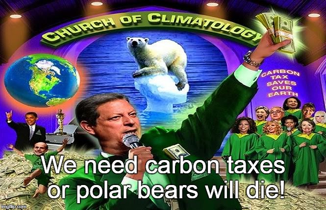 We need carbon taxes or polar bears will die! | made w/ Imgflip meme maker