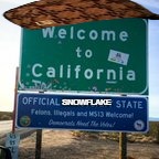 snowflake state | SNOWFLAKE | image tagged in kalifornia,felifornia,illigalfornia | made w/ Imgflip meme maker