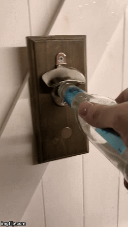 Bottle opener | image tagged in gifs | made w/ Imgflip video-to-gif maker
