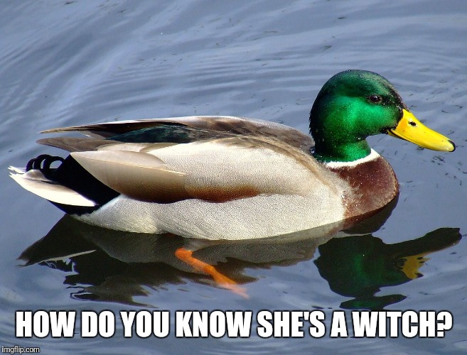 HOW DO YOU KNOW SHE'S A WITCH? | made w/ Imgflip meme maker