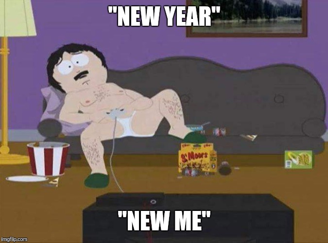 Gaming | "NEW YEAR"; "NEW ME" | image tagged in gaming | made w/ Imgflip meme maker