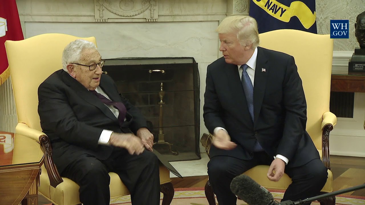 KISSINGER TRUMP Blank Meme Template