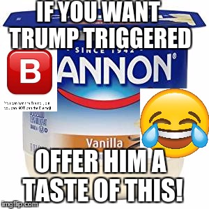Open up! | IF YOU WANT TRUMP TRIGGERED; OFFER HIM A TASTE OF THIS! | image tagged in memes,humor,triggered,boi,funny | made w/ Imgflip meme maker