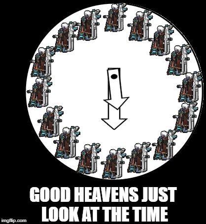 Good Heavens,Just Look At The Time | GOOD HEAVENS JUST LOOK AT THE TIME | image tagged in good heavens just look at the time | made w/ Imgflip meme maker