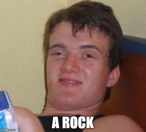 10 Guy Meme | A ROCK | image tagged in memes,10 guy | made w/ Imgflip meme maker