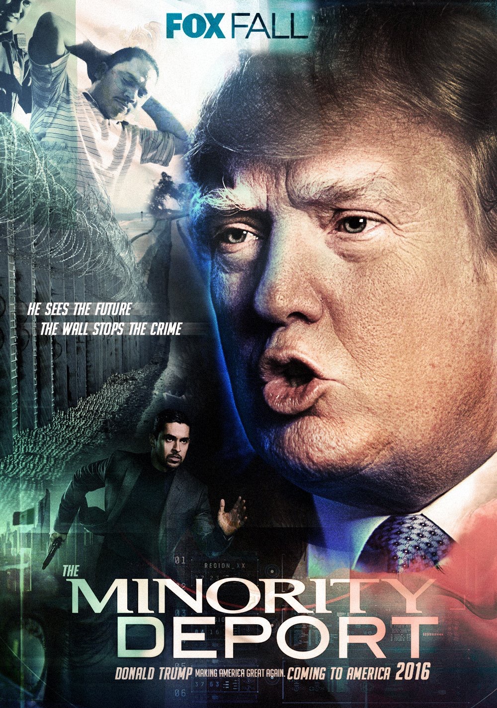 Minority Deport Blank Meme Template