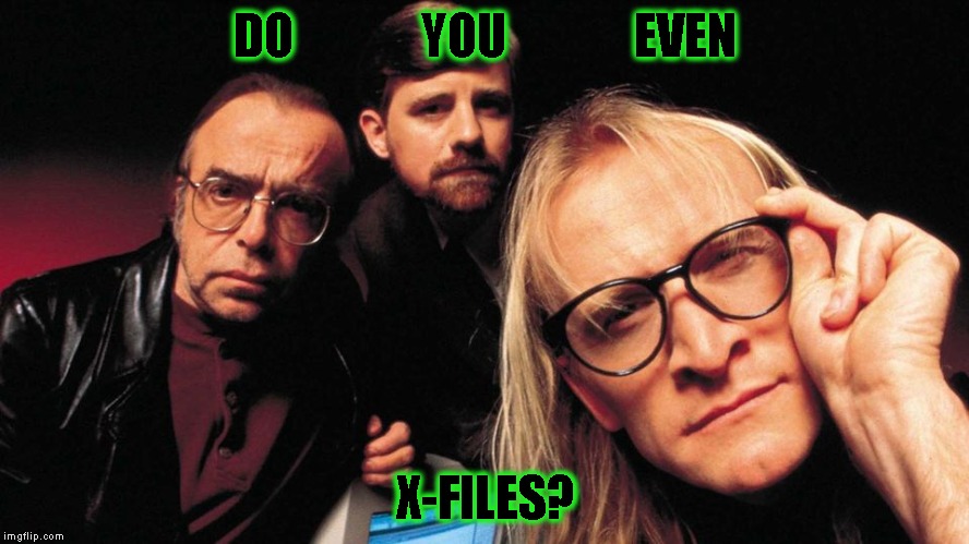 X-Files Lone Ranger | DO             YOU             EVEN; X-FILES? | image tagged in x-files lone ranger | made w/ Imgflip meme maker