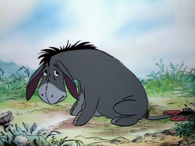 High Quality Eyore Blank Meme Template