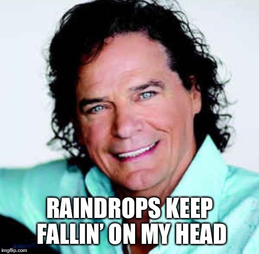 RAINDROPS KEEP FALLIN’ ON MY HEAD | made w/ Imgflip meme maker