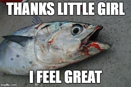 THANKS LITTLE GIRL I FEEL GREAT | made w/ Imgflip meme maker